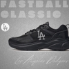 Giày MLB Korea Fastball Classic Monogram LA Dodgers Black