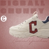 Giày MLB Korea BigBall Chunky A Cleveland Guardians D.Navy
