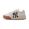 Giày MLB Korea Chunky Wide New York Yankees Cream