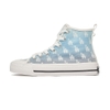 Giày MLB Playball High Monogram Mesh LA Dodgers Blue