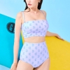 MLB Bikini Set Classic Monogram Boston Red Sox L.Lavender