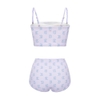 MLB Bikini Set Classic Monogram Boston Red Sox L.Lavender
