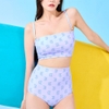 MLB Bikini Set Classic Monogram Boston Red Sox L.Lavender