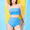 MLB Bikini Set Classic Monogram LA Dodgers Blue