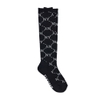 MLB Dinamond Monogram Knee Socks New York Yankees Black