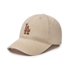 Mũ Lưỡi Trai MLB Basic Washed Unstructured Ball Cap LA Dodgers Beige