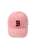Mũ Lưỡi Trai MLB Varsity One Point Buckle Logo Wappen Unstructured Ball Cap LA Dodgers Pink