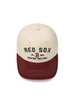 Mũ Lưỡi Trai MLB Varsity Lettering Color Block Unstructured Ball Cap Boston Red Sox Cream