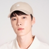 Nón MLB Basic Wappen Ball Cap New York Yankees Beige