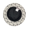 Nón MLB Bic Classic Monogram Bucket Hat New York Yankees Cream