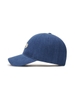 Nón MLB Korea Varsity Culsive Lettering Denim Unstructured Ball Cap LA Dodgers Indigo