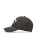 Nón MLB Korea Varsity Lettering Color Denim Unstructured Ball Cap New York Yankees Grey