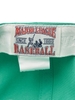 Nón MLB Korea Cursive Lettering Unstructured Ball Cap Oakland Athletics Green