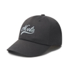 Nón MLB Korea Culsive Lettering Unstructured Ball Cap New York Mets Grey