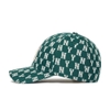 Nón MLB Korea Mono Classic Structure Ball Cap New York Yankees Green