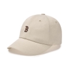 Nón MLB Korea Nanologo Unstructured Ball Cap Boston Red Sox Sand