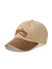 Nón MLB Korea Varsity Vintage Culsive Color Block Unstructured Ball Cap New York Yankees Sand