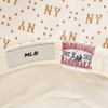 Nón MLB Korea Diamond Monogram Bucket Hat New York Yankees D.Cream