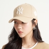 Nón MLB Diamond Stamp Ball Cap New York Yankees Beige