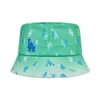 Nón MLB Gradient Monogram Bucket Hat LA Dodgers L.Green