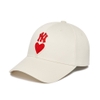 Nón MLB Heart Ball Cap New York Yankees Ivory