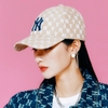 Nón MLB Monogram Classic Ball-Cap New York Yankees D.Beige