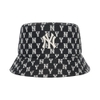 Nón MLB Monogram Classic Bucket Hat New York Yankees Black