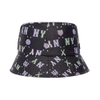 Nón MLB Monogram Summer Bucket Hat New York Yankees Black