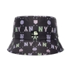 Nón MLB Monogram Summer Bucket Hat New York Yankees Black