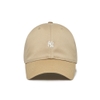 Nón MLB Nano Logo Fielder Ball Cap New York Yankees Beige