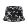 Nón MLB Paisley Bucket Hat New York Yankees Black