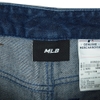 Quần Jean MLB Korea Multi Mega Logo New York Yankees Navy