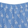 Quần Shorts MLB Classic Monogram Front Panel Pattern 5 Woven LA Dodgers L.Cobait Blue