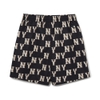 Quần Shorts MLB Classic Monogram Front Panel Pattern 5 Woven New York Yankees Black