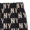 Quần Shorts MLB Classic Monogram Front Panel Pattern 5 Woven New York Yankees Black