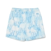 Quần Shorts MLB Water Monogram New York Yankees Aqua Blue