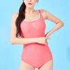 MLB Swimsuit Basic One Piece Boston Red Sox Coral