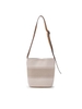 Túi MLB Varsity Lettering Canvas Bucket Bag New York Yankees Cream