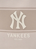 Túi MLB Varsity Lettering Canvas Bucket Bag New York Yankees Cream