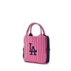 Túi MLB Korea Basic Big Logo Knit Cross Bag LA Dodgers Pink
