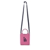 Túi MLB Korea Basic Big Logo Knit Cross Bag LA Dodgers Pink