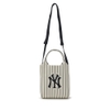 Túi MLB Korea Basic Big Logo Knit Cross Bag New York Yankees Cream
