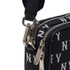 Túi MLB Korea Monogram Jacquard Mini Cross Bag New York Yankees Black