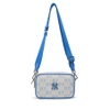 Túi MLB Korea Monogram Jacquard Mini Crossbody New York Yankees Sky Blue
