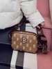 Túi MLB Sportive Classic Mono Camera Bag Boston Red Sox Camel