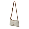 Túi MLB Classic Mono Jacquard Crossbody Boston Red Sox Beige