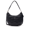 Túi MLB Korea Monogram Embo Hobo Bag New York Yankees Black