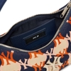 Túi MLB Argyle Monogram Strap Hobo Bag New York Yankees D.Navy