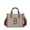 Túi MLB Basic Big-Logo Canvas Small Tote Bag Boston Red Sox D.Brown