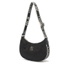 Túi MLB Basic Nylon Adjustable Hobo Bag New York Yankees Black